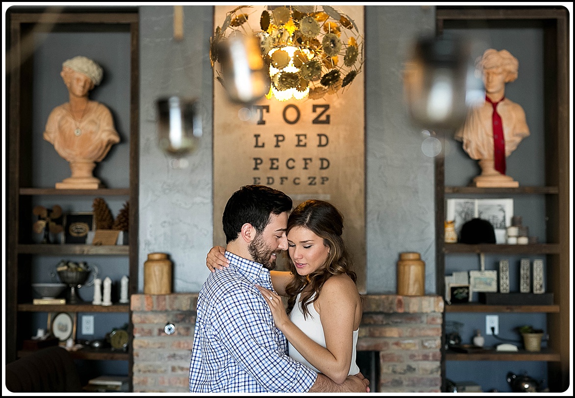 Engagement session Brewed Ft Worth