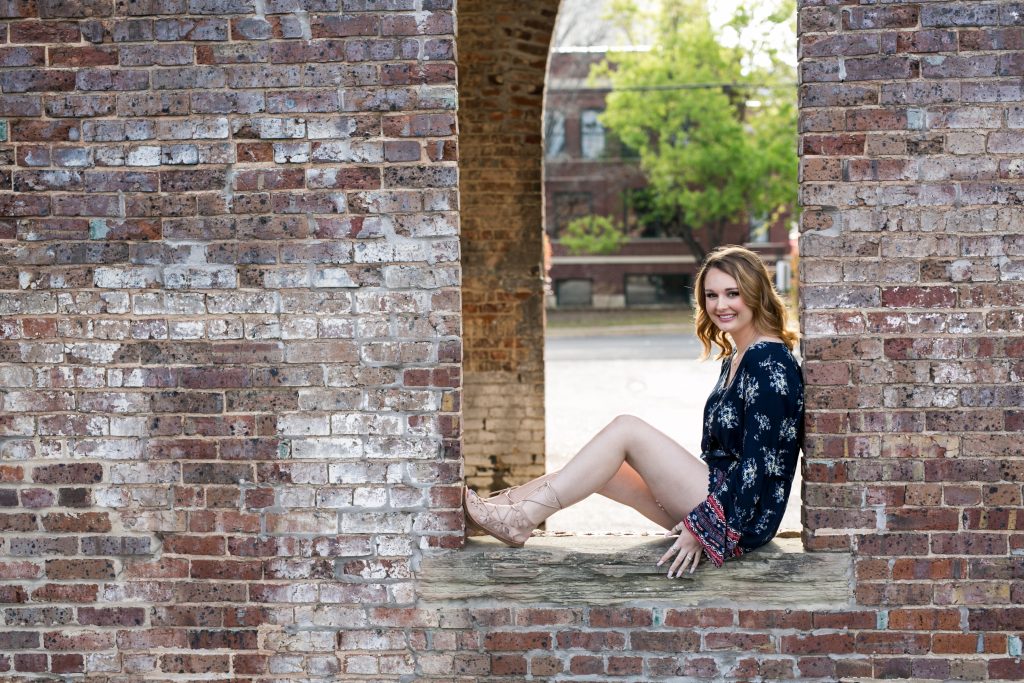 downtown ft worth senior session